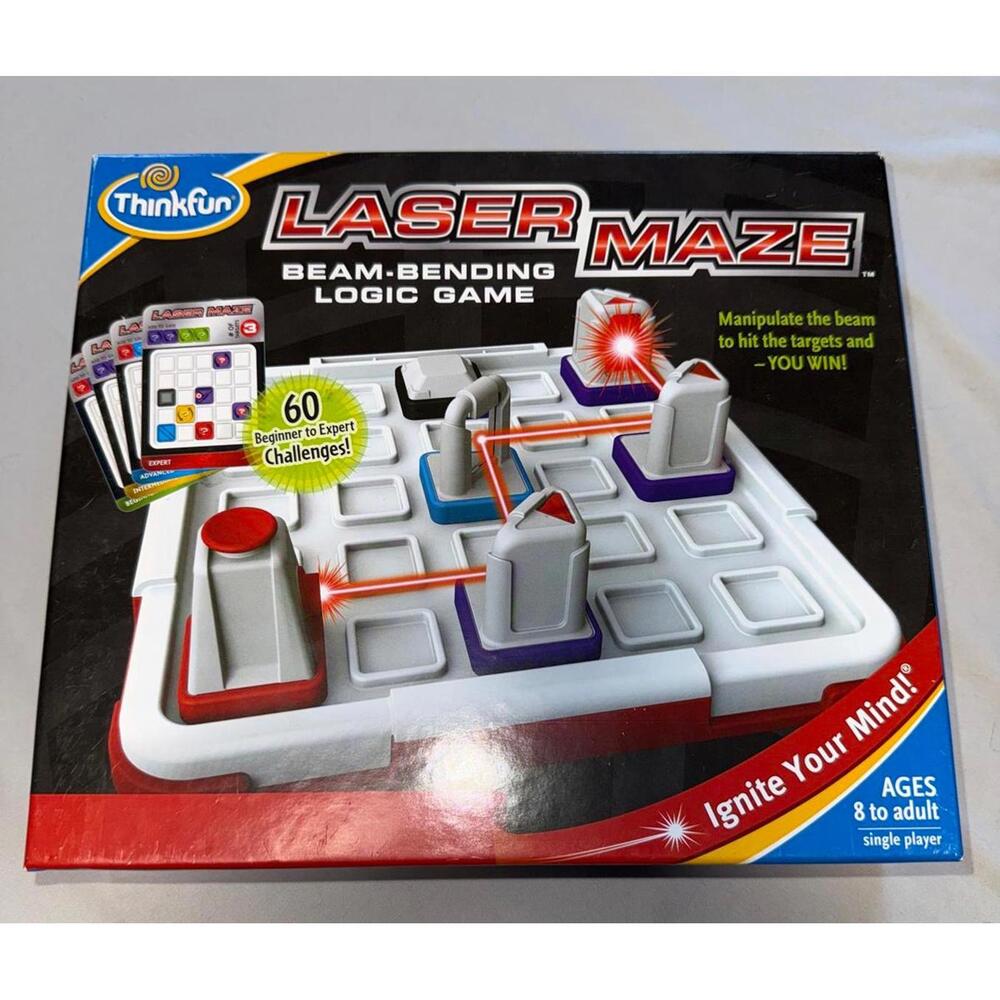 ThinkFun Laser Maze Beam-Bending Logic Game